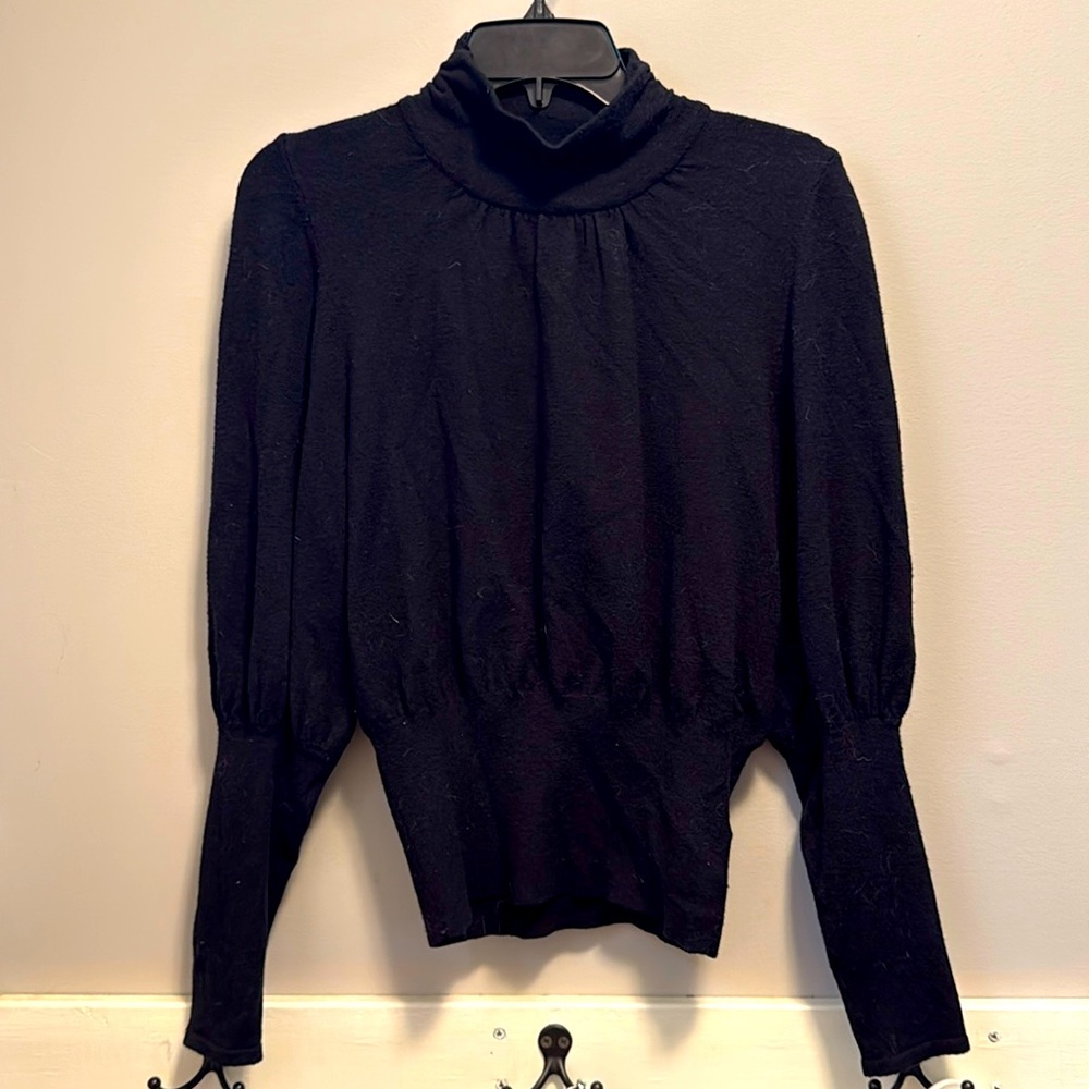Black Express Soft Turtle Neck Sweater
